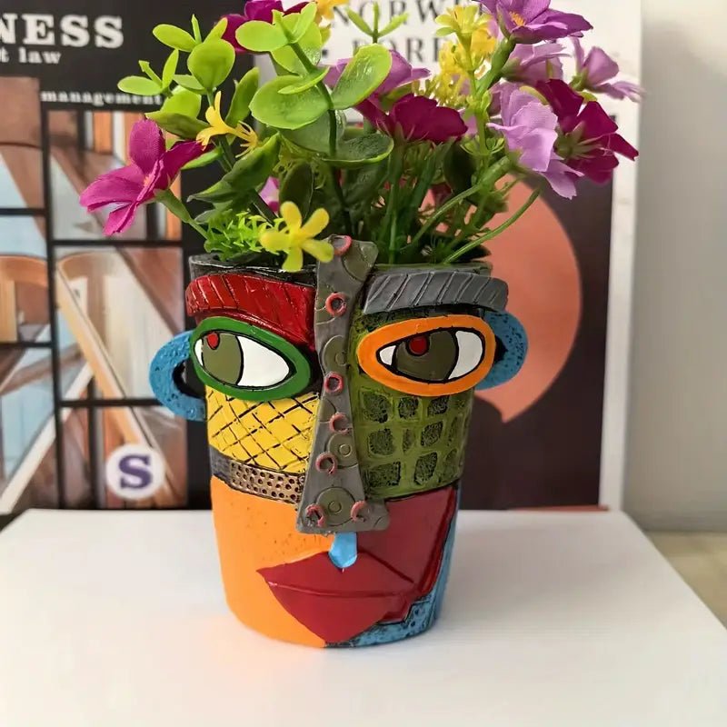 MODVASE - Modern Artistic Face Pot for Home Decor