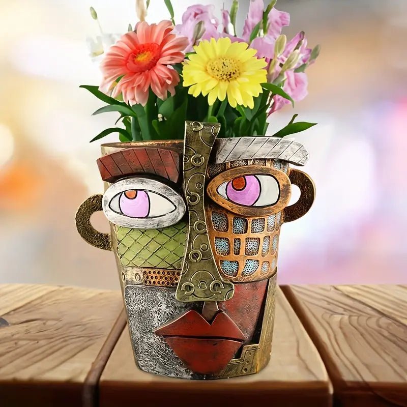MODVASE - Modern Artistic Face Pot for Home Decor