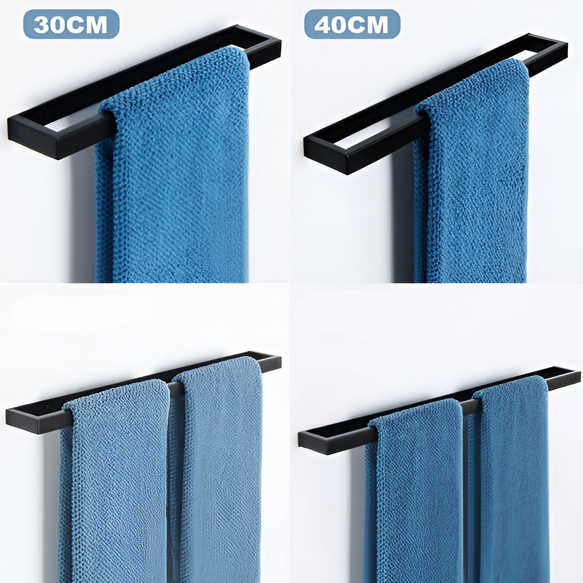 MONTEXA – Wall Mounted Towel Holder in Durable Stainless Steel