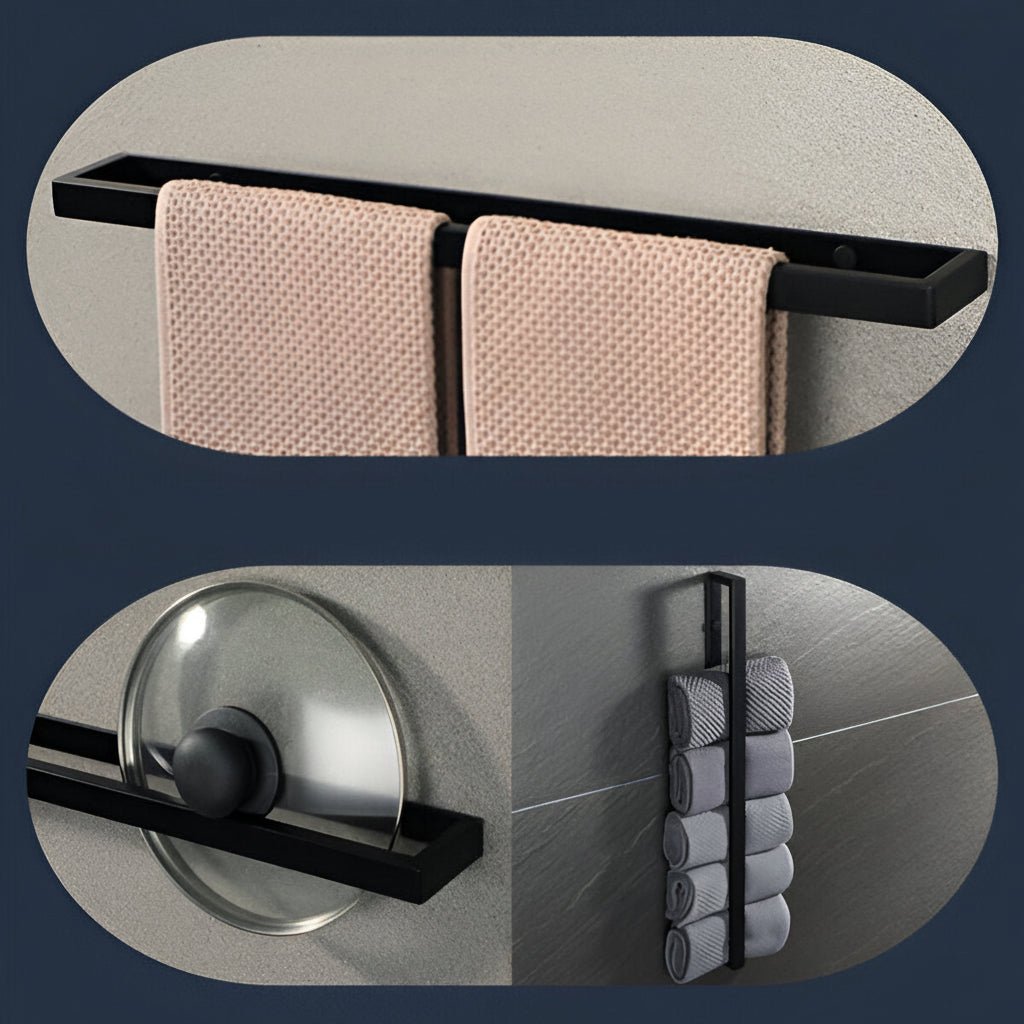 MONTEXA – Wall Mounted Towel Holder in Durable Stainless Steel