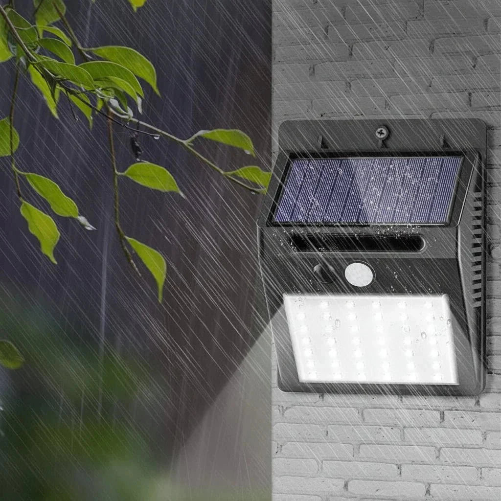 MOVEGLOW – Solar Motion Sensor Outdoor Wall Light