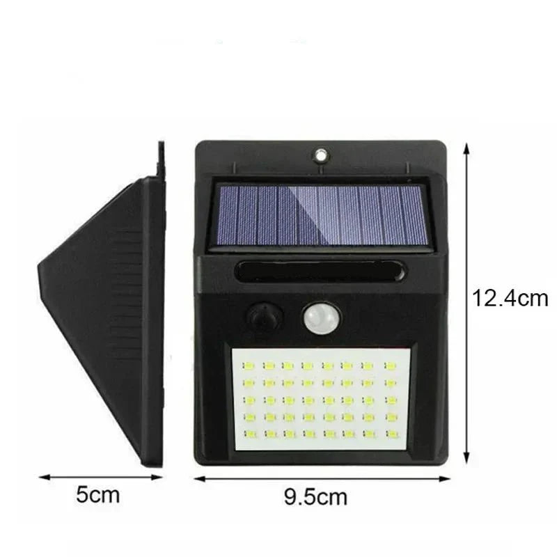 MOVEGLOW – Solar Motion Sensor Outdoor Wall Light