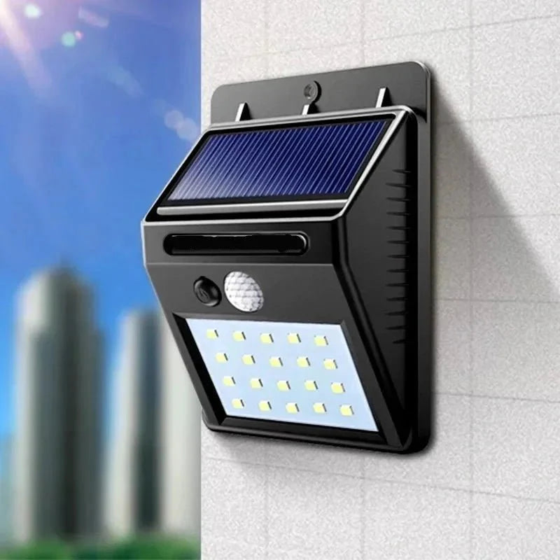 MOVEGLOW – Solar Motion Sensor Outdoor Wall Light