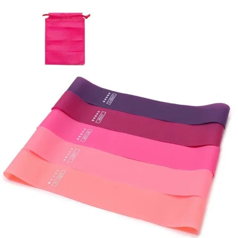 MUSCLELOOPS – Resistance Bands Set with 5 Strength Levels