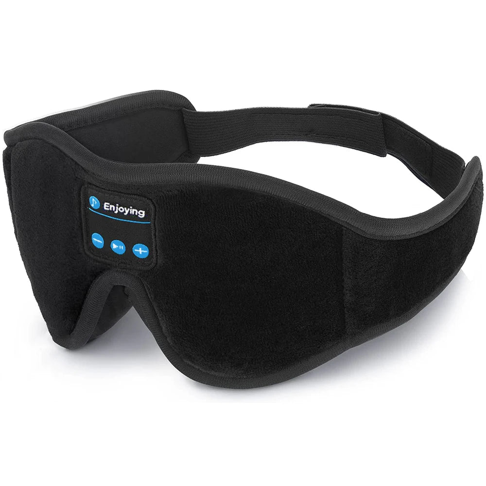 NAPWAVE – Bluetooth Music Sleep Mask with 3D Comfort & Full Light Blocking