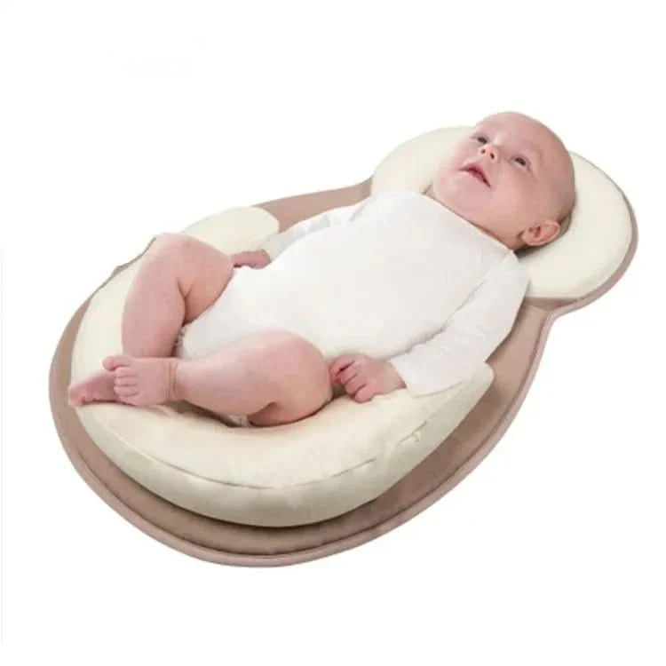 NURTUREREST – Ergonomic Baby Pillow for Safe Sleep & Flat Head Prevention
