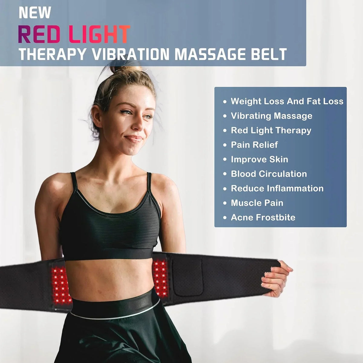 NeuroRelief - Red Light Therapy Lower Back Support