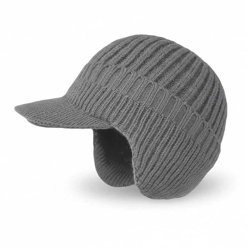 NORDCAP – Unisex Scandinavian Winter Hat with Ear Protection & Cozy Lining