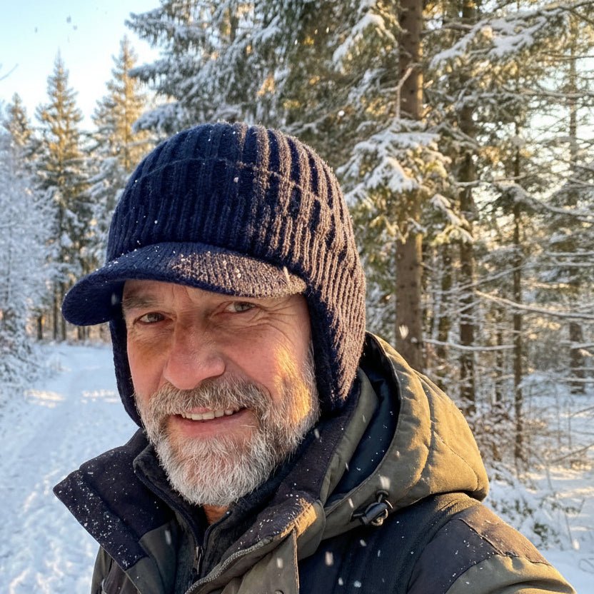 NORDCAP – Unisex Scandinavian Winter Hat with Ear Protection & Cozy Lining