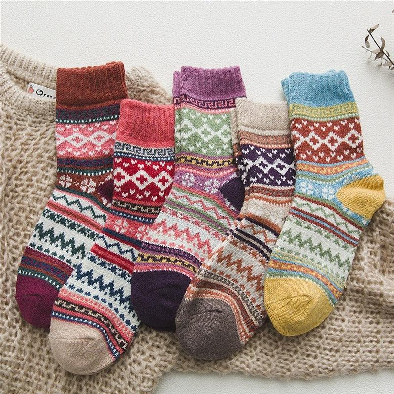 NORDTHREAD – Unisex Wool & Cotton Blend with Scandinavian Patterns