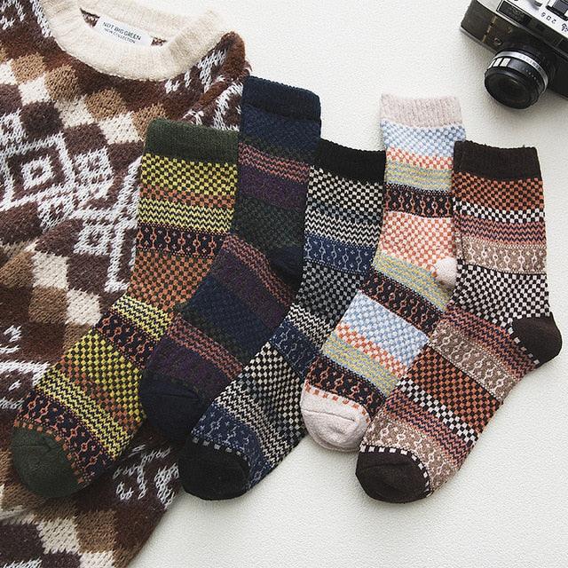 NORDTHREAD – Unisex Wool & Cotton Blend with Scandinavian Patterns