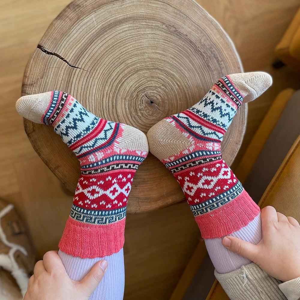 NORDTHREAD – Unisex Wool & Cotton Blend with Scandinavian Patterns