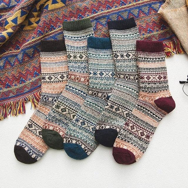 NORDTHREAD – Unisex Wool & Cotton Blend with Scandinavian Patterns