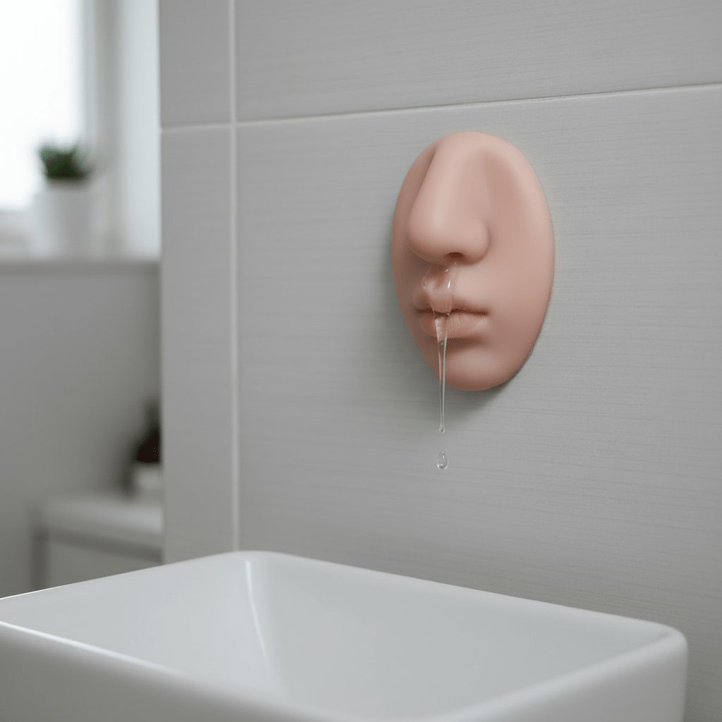 NOSEFOAM – Nose-Shaped Wall-Mounted Soap Dispenser for Home Decor