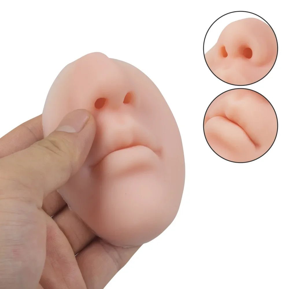 NOSEFOAM – Nose-Shaped Wall-Mounted Soap Dispenser for Home Decor