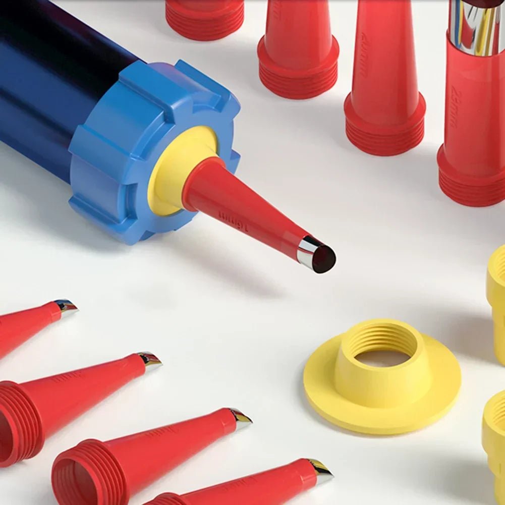 NOZZLEX – Anti-Drip Caulking Nozzle Tool Set for Clean Seals