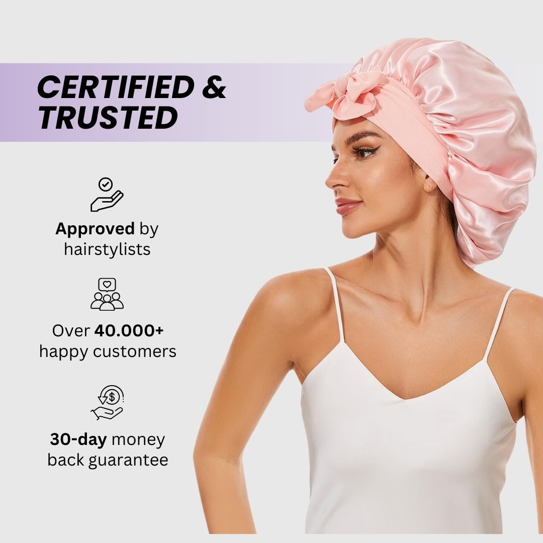 Numoya Silq™ Bonnet - Nº04 Rose Blush