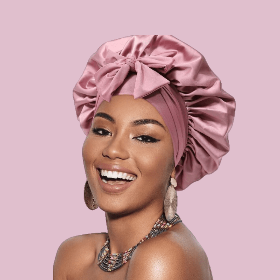 Numoya Silq™ Bonnet - Nº04 Rose Blush