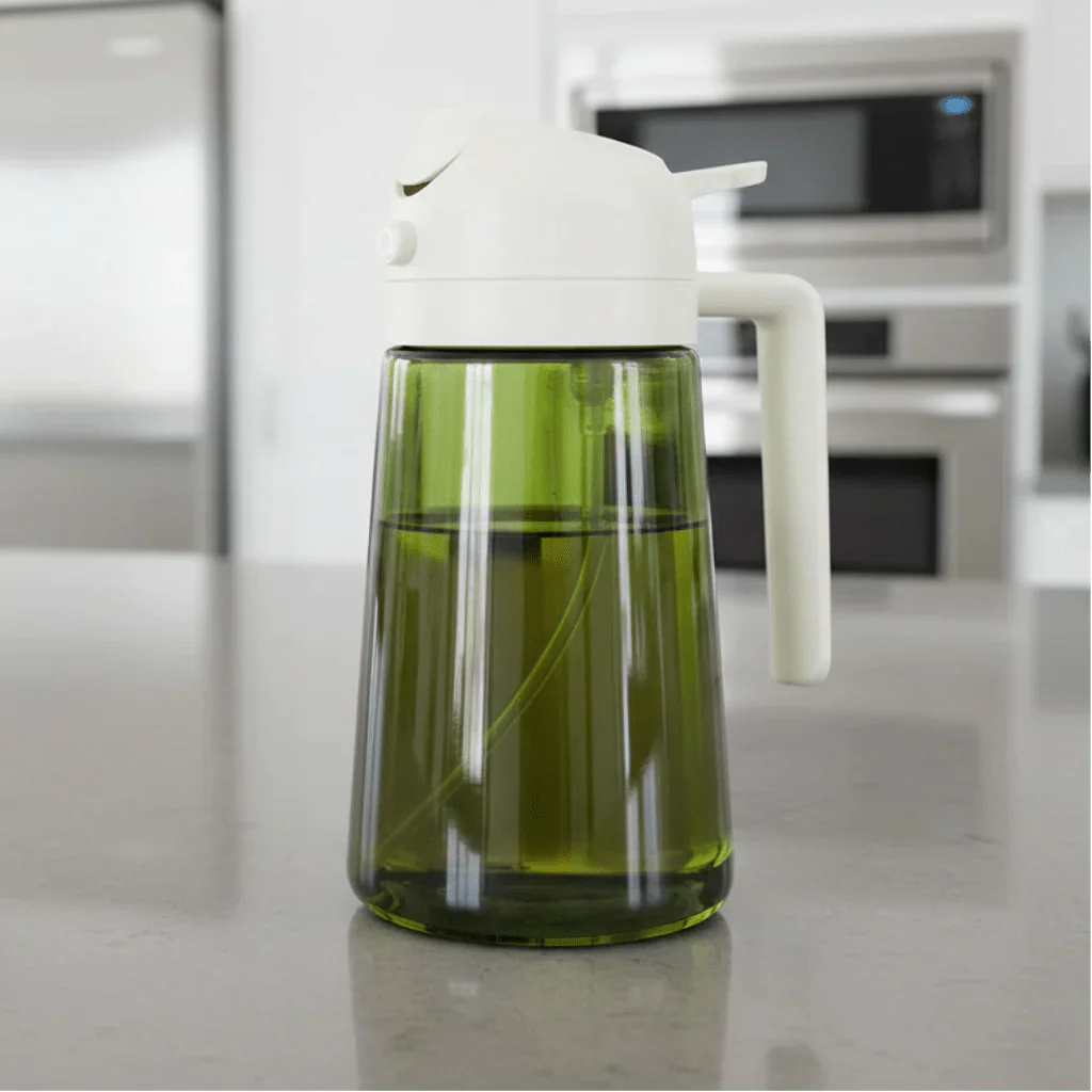 NUTRIMIST – Healthy Cooking Oil Sprayer with Dark Glass Design