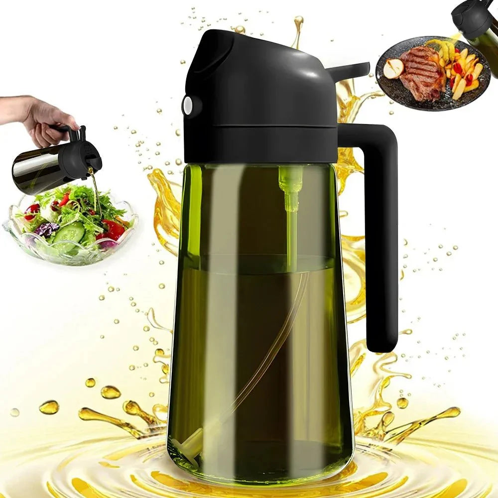 NUTRIMIST – Healthy Cooking Oil Sprayer with Dark Glass Design