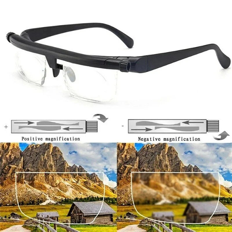 Optiflex Vision – Adjustable Focus Reading Glasses for Clear Vision