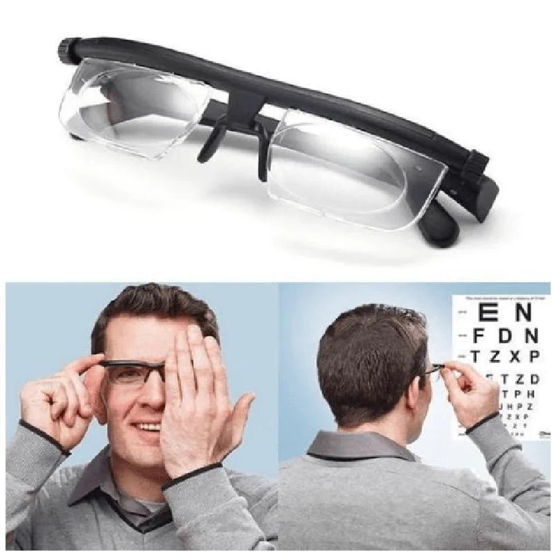 Optiflex Vision – Adjustable Focus Reading Glasses for Clear Vision