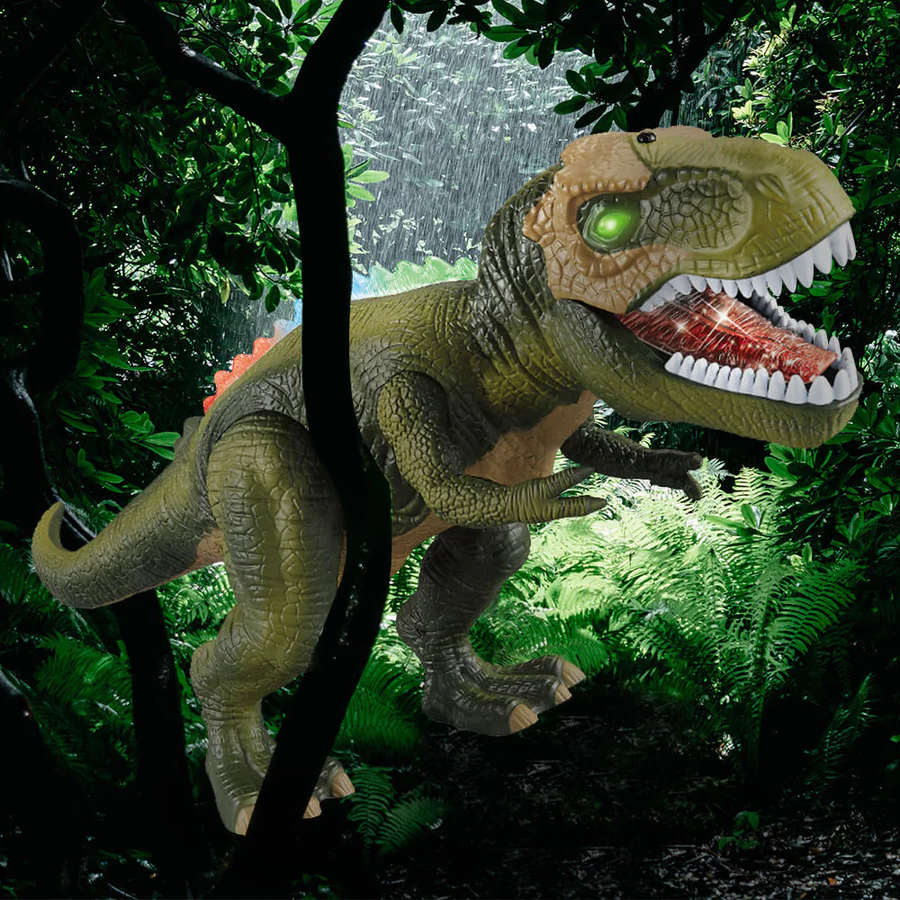 Remote Control Dinosaur Toy Walking Roaring