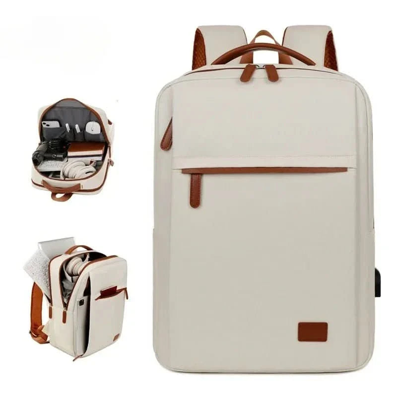 PACKLITE – Multifunctional Travel Backpack with Laptop Compartment and USB Port