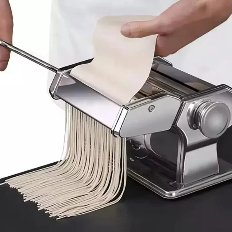 PASTACRAFT – Manual Pasta Maker Machine with 7 Thickness Settings for Homemade Pasta