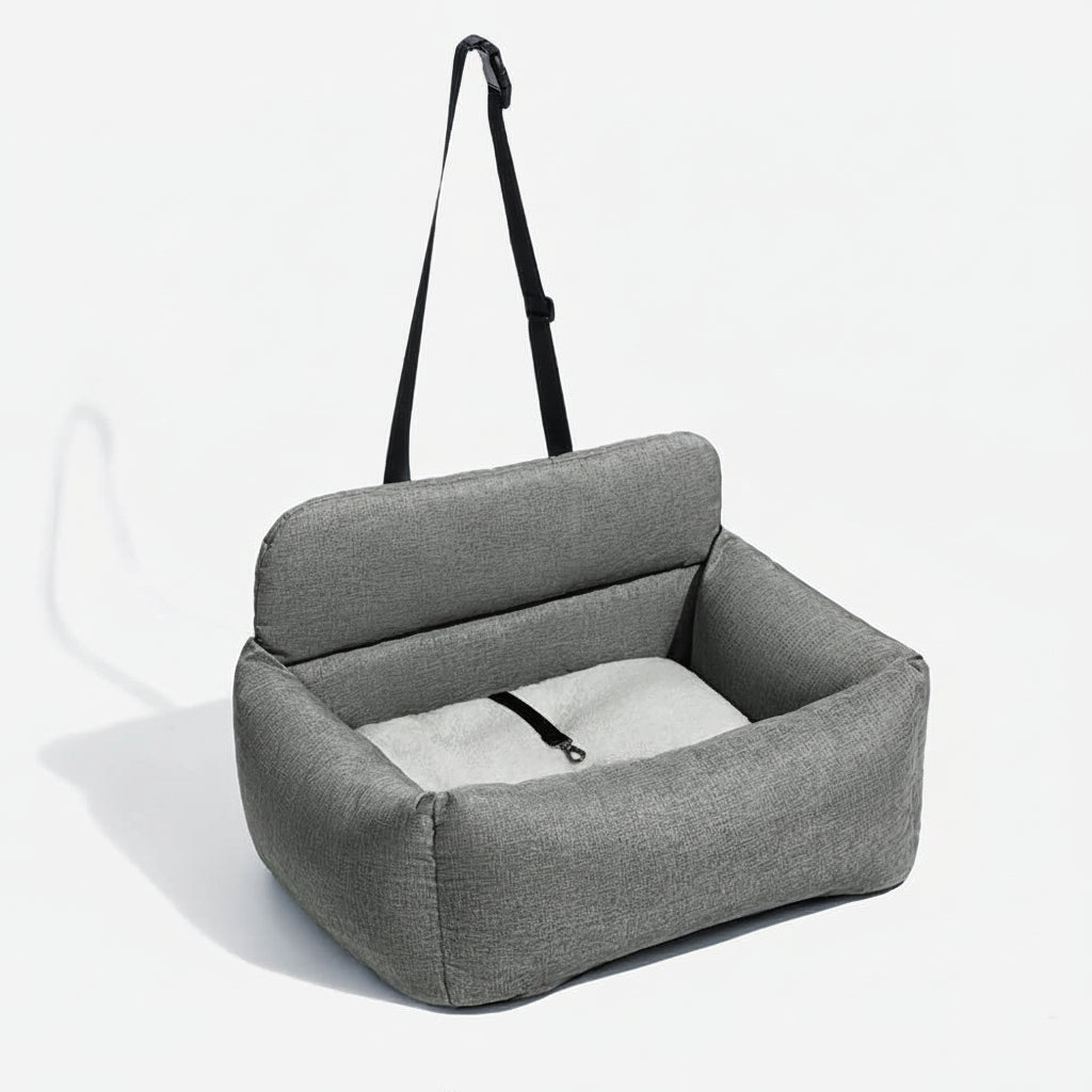 PAWDRIVE – Large Washable Dog Car Bed with Anti-Slip Bottom and Secure Attachment