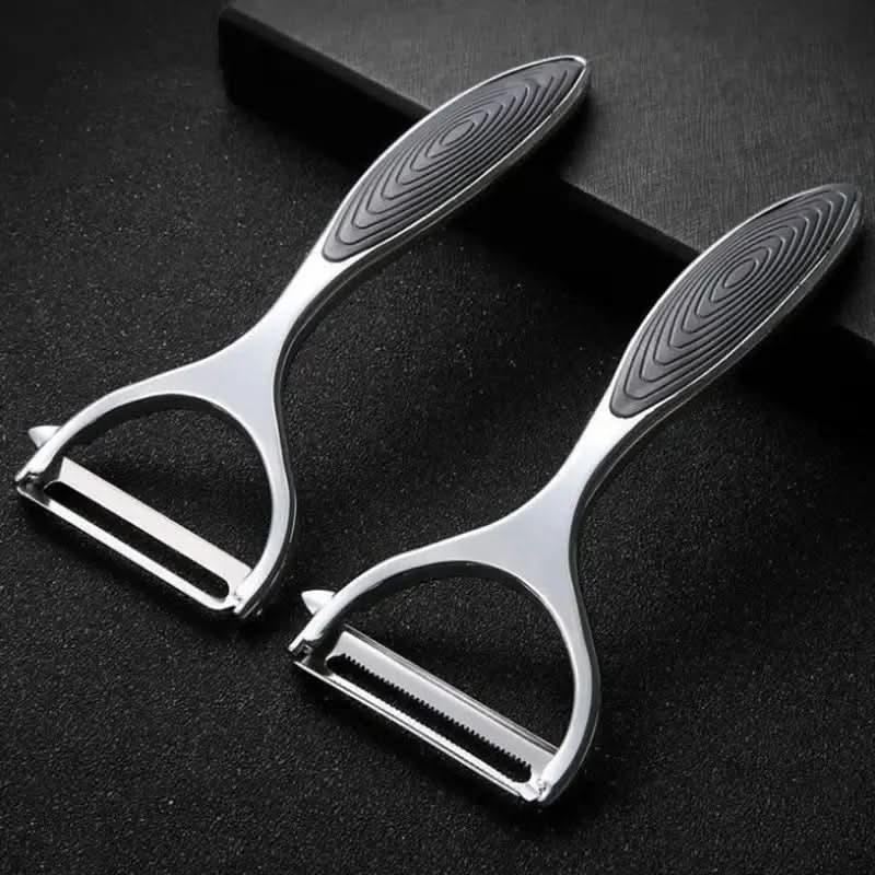 PeelMate Pro – Comfortable, Non-Slip Stainless Steel Peeler for Effortless Prep