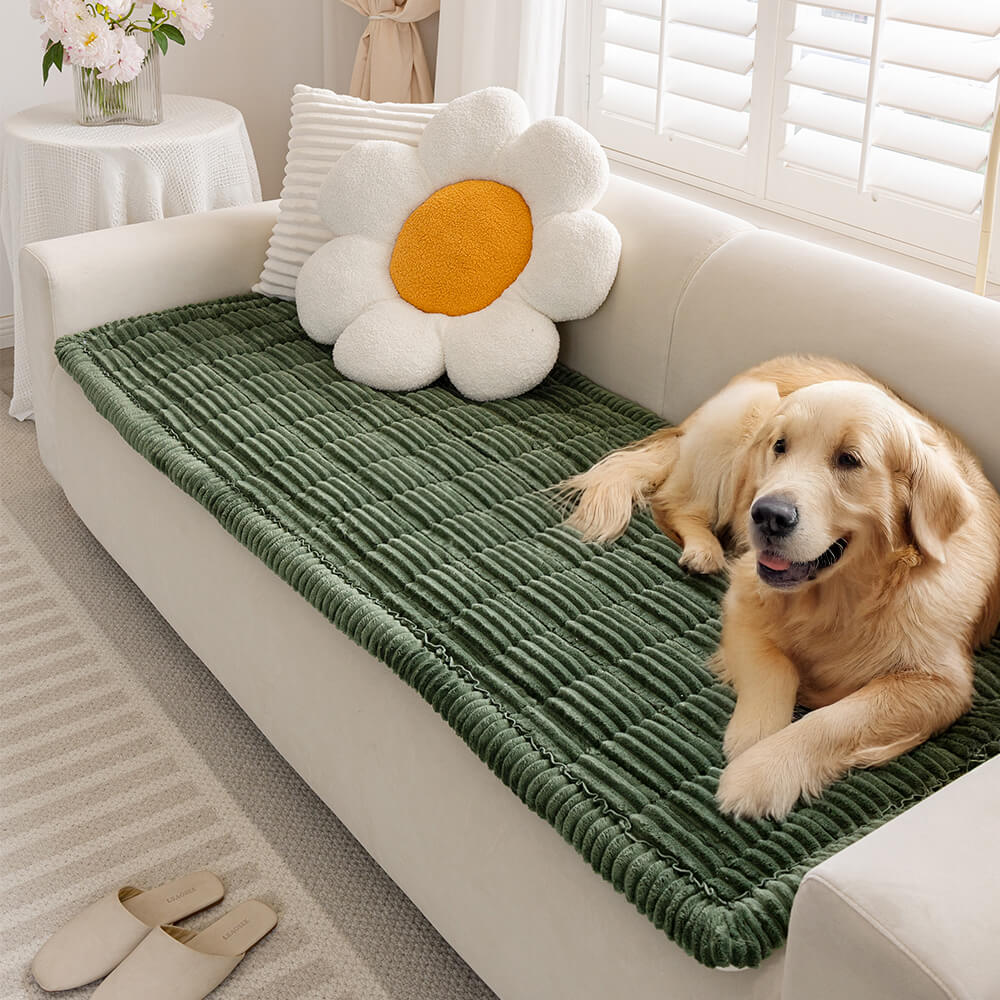 PETLOFT MAT – Soft Flannel Pet Mat for Sofa and Bed Comfort
