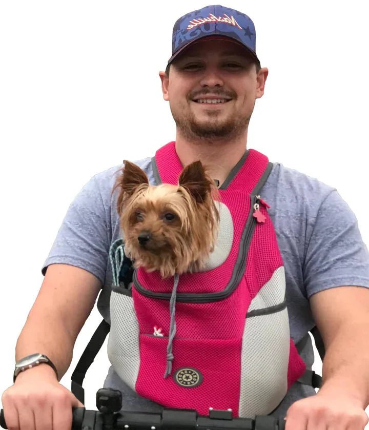 PETROAM – Lightweight Pet Carrier Backpack with Adjustable Straps & Ventilation System