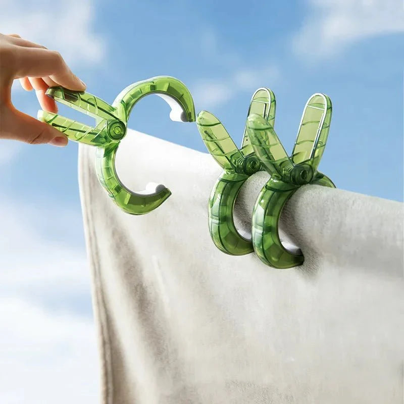 PINHOLD – Heavy-Duty Plastic Clothes Pins for Secure Towel Holding