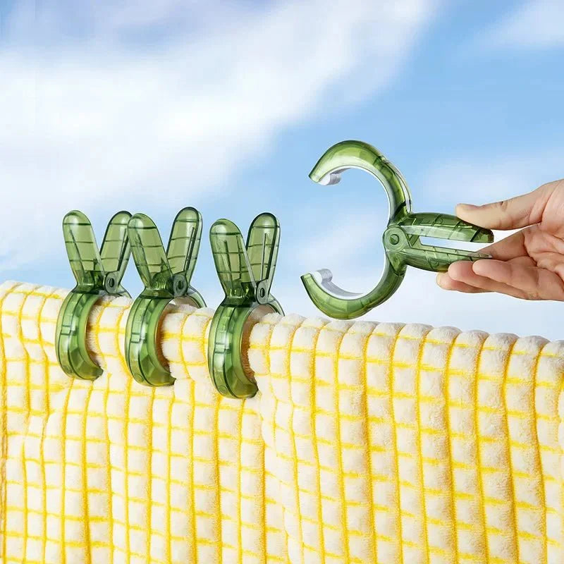 PINHOLD – Heavy-Duty Plastic Clothes Pins for Secure Towel Holding