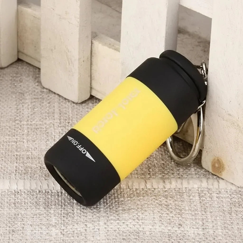 POCKETLUX – Compact USB Rechargeable Waterproof Micro LED Flashlight