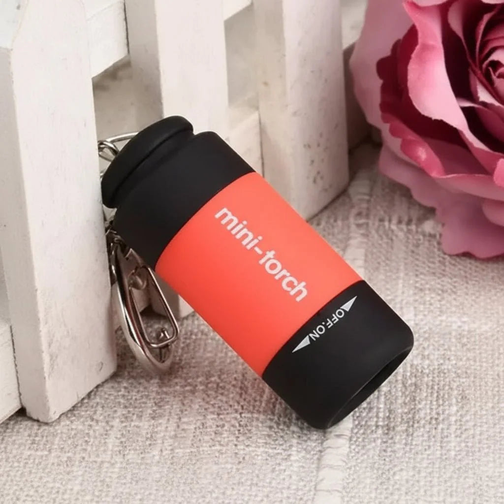 POCKETLUX – Compact USB Rechargeable Waterproof Micro LED Flashlight