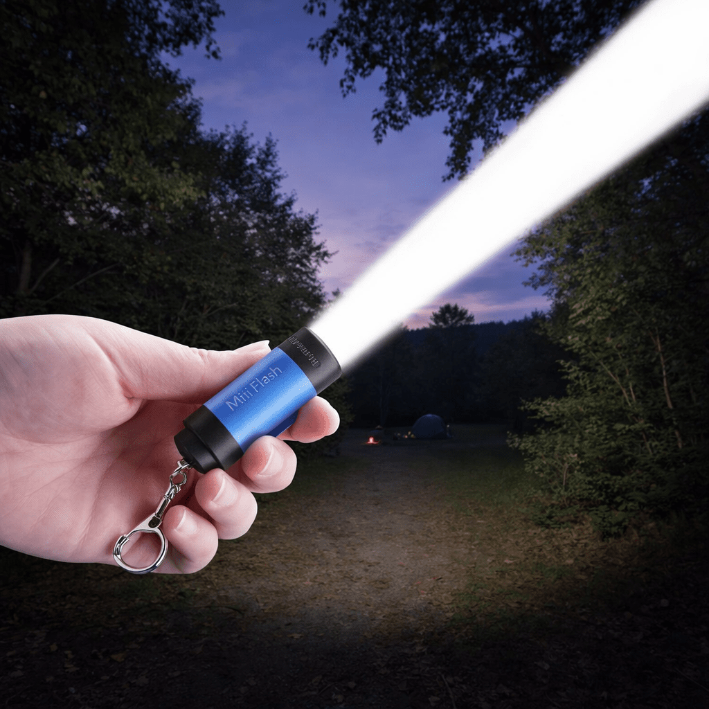 POCKETLUX – Compact USB Rechargeable Waterproof Micro LED Flashlight