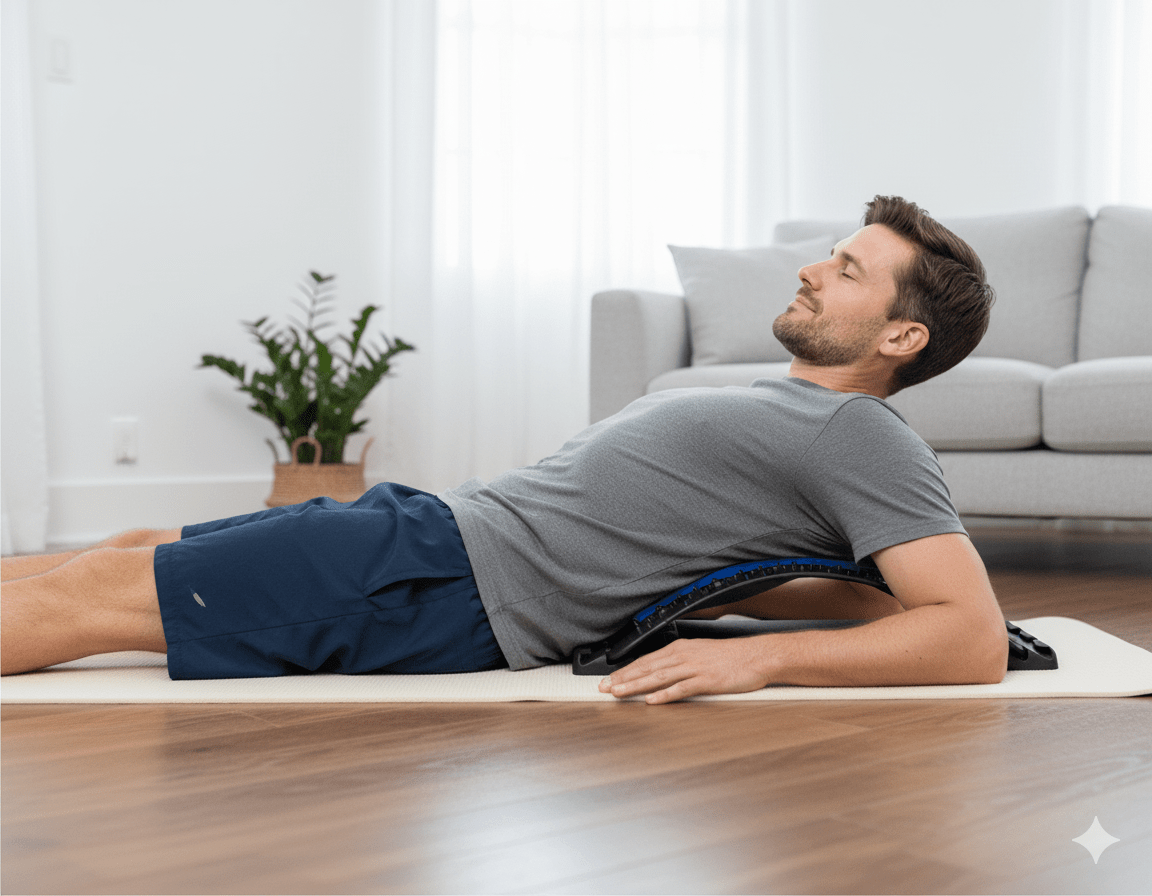 POSTUREZEN – Ergonomic Back Massage Stretcher for Posture & Relaxation