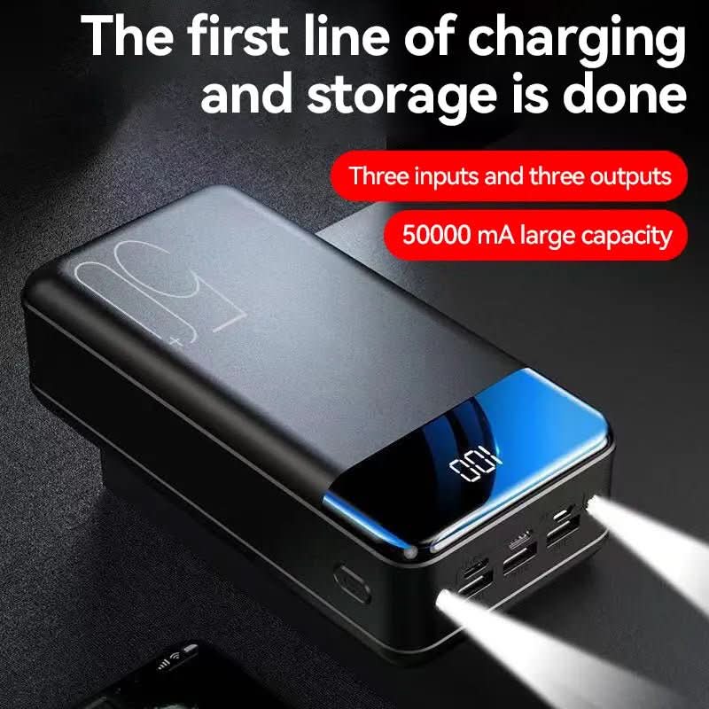 PowerBloc 50k – Ultra Power Bank with 50,000mAh for Maximum Energy On the Go