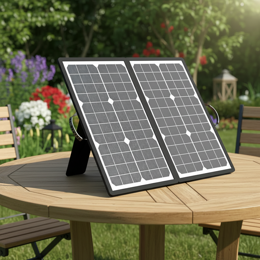 PowerFold Elite – Foldable Solar Panel with MPPT Technology