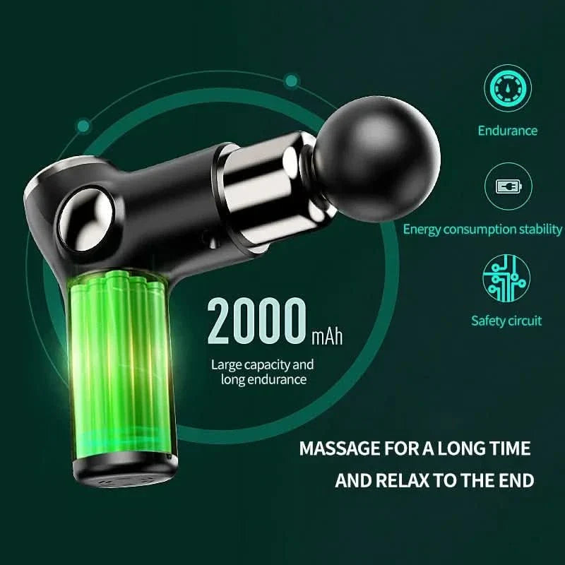 PowerPulse – Portable Vibration Massage Gun for Muscle Recovery