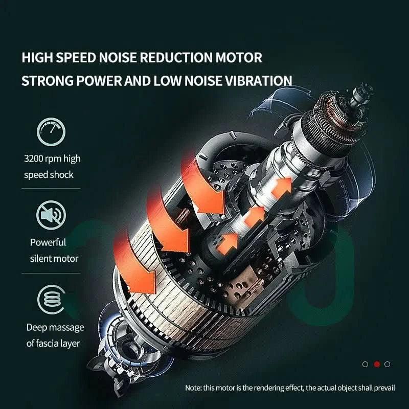 PowerPulse – Portable Vibration Massage Gun for Muscle Recovery