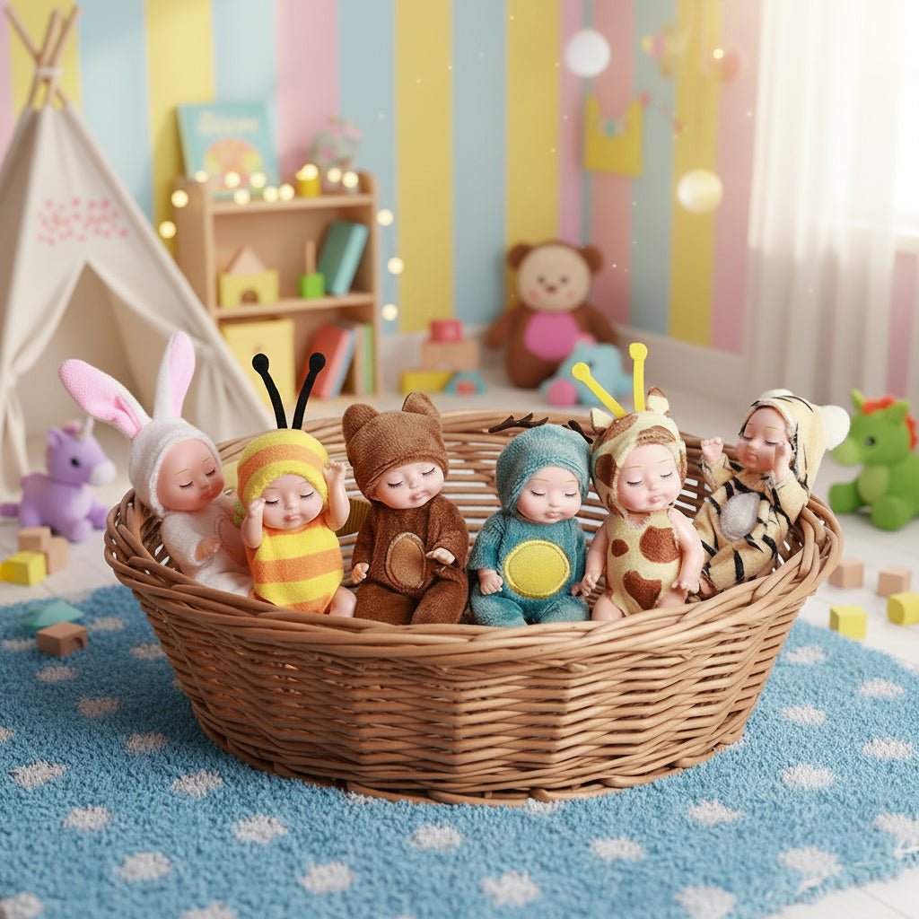 PRINZELLA – Mini Cute Sleeping Baby Princess Doll Toy for Kids
