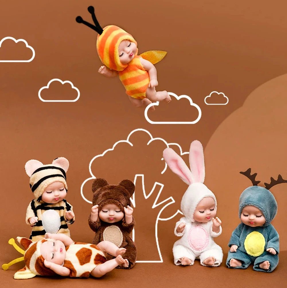 PRINZELLA – Mini Cute Sleeping Baby Princess Doll Toy for Kids