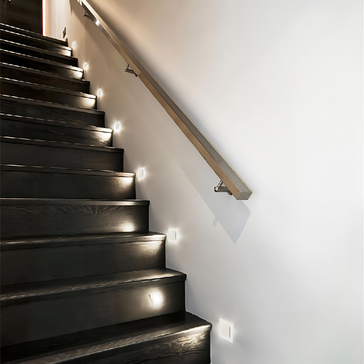 Waterproof LED Step Light with Modern Square Design