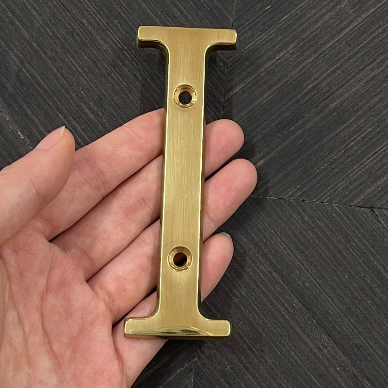 Gillian Gold House Numbers
