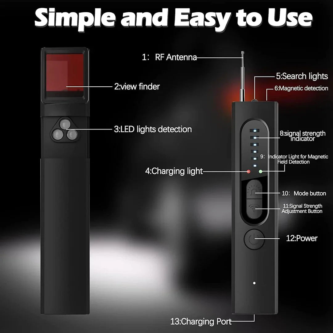 Shadow X Pro™ Hidden Camera & GPS Detector