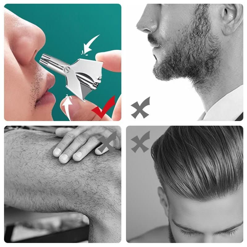ProGroom – Stainless Steel Nose Hair Cutter for Pain-Free Grooming