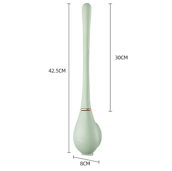 PureScrub – Hygienic Silicone Toilet Brush with Holder